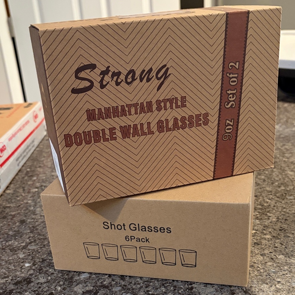 Sun's Tea Double Wall Glasses Set